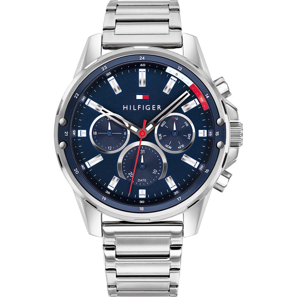 Tommy Hilfiger 1791788 Multifunction Mason Steel/Blue Men's Watch