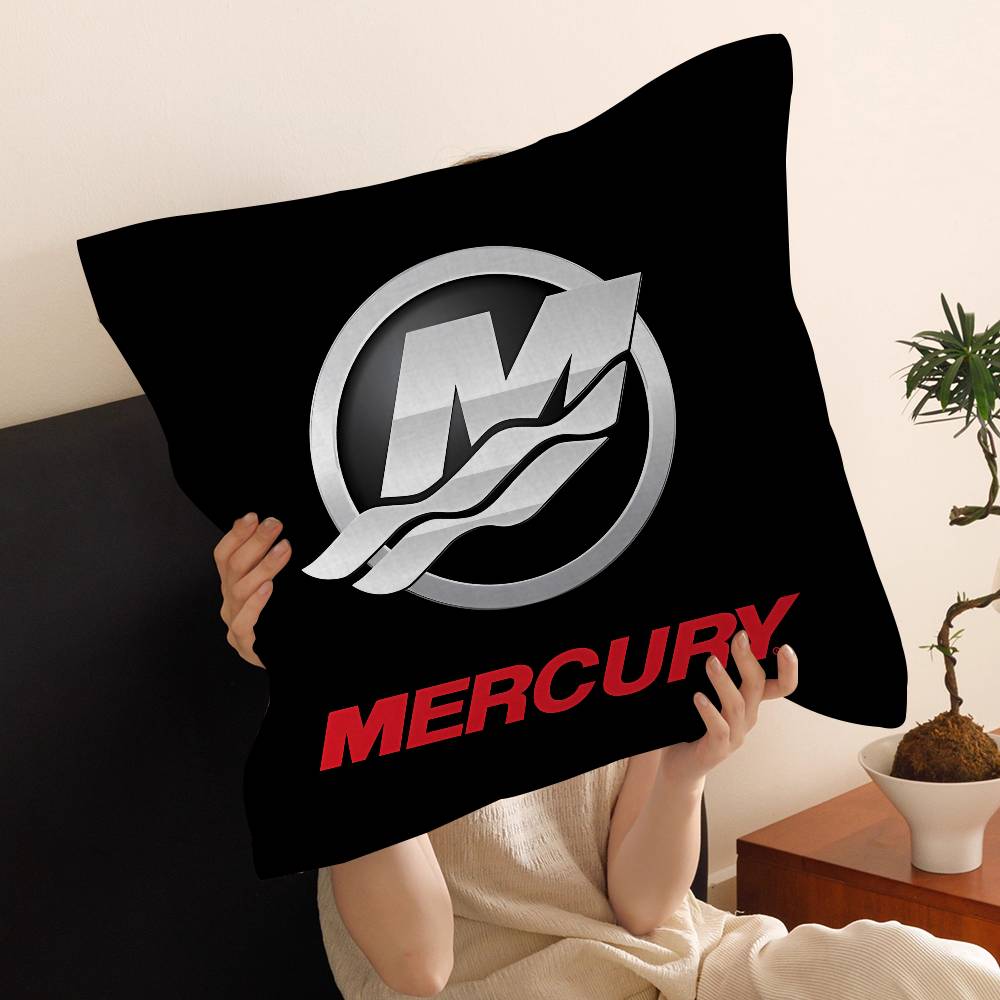 M-Mercurys Racing Pillow Gift Home Office Decoration Pillow Bedroom Sofa Car Cushion Coverpillow Case