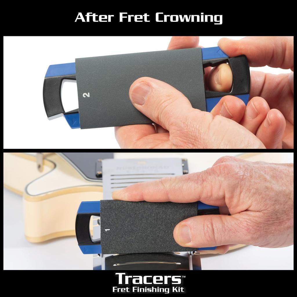 MusicNomad Tracers Fret Finishing Kit MN860 Fret Polishing Tool