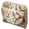 Align Made In Italy by Atema Cowhide Anaconda Diamantina BOX Coin Purse Bifold Wallet Elegant Python Embossed Money Luck Increase Present Gift Box