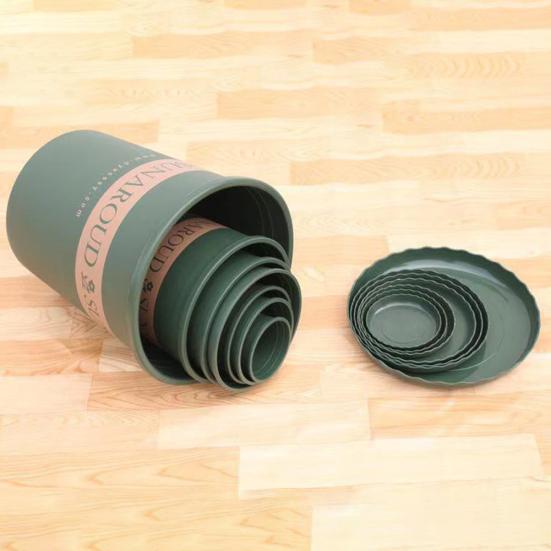 Пластиковый галлонный цветочный горшок, корзина для цветов, детский горшок, украшение для балкона