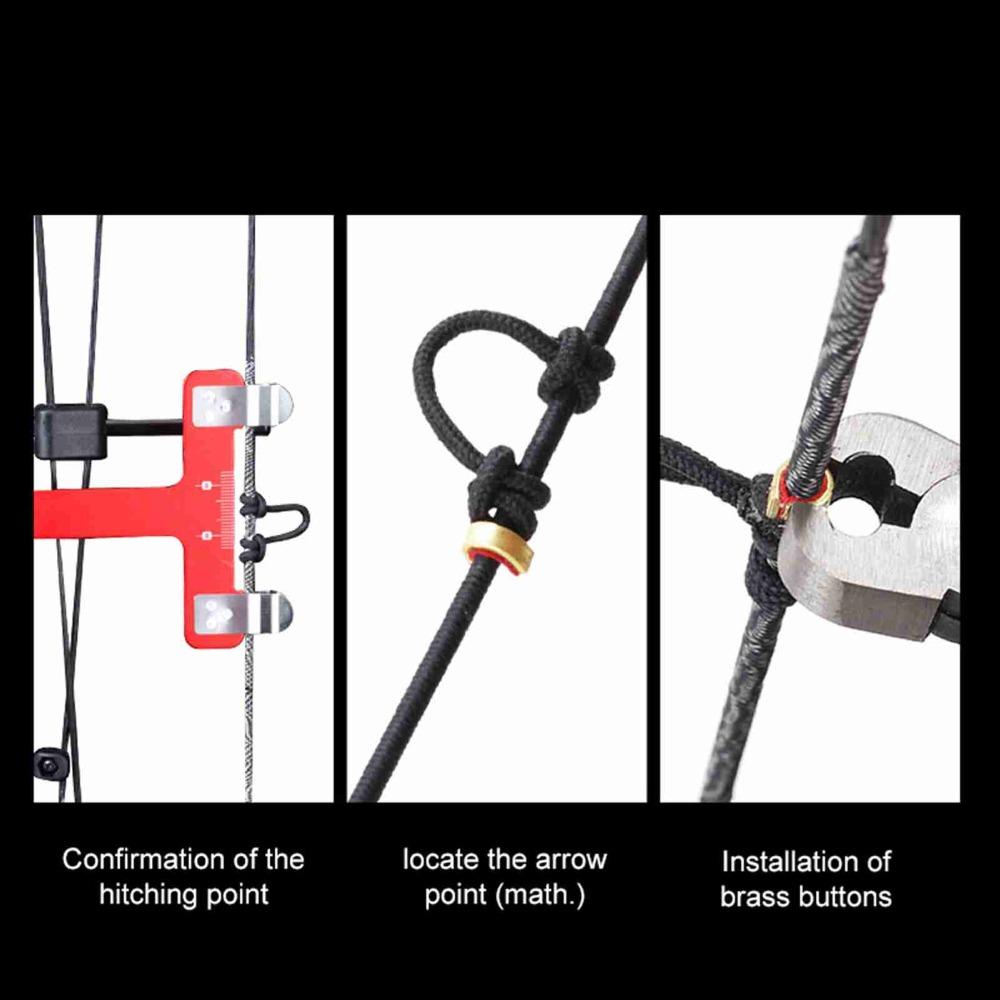 Turning Kit Archery Adjustment Tool T Shape Design Bow String Accessories For Compound Bow