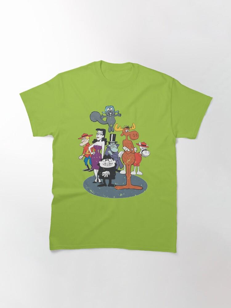 Rocky Rocky And Bullwinkle Classic T-Shirt