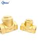 All-Copper High-Temp Horizontal Check Valve, 1/2" & 3/4" Sizes, Steam Heating Boiler Non-Return Valve