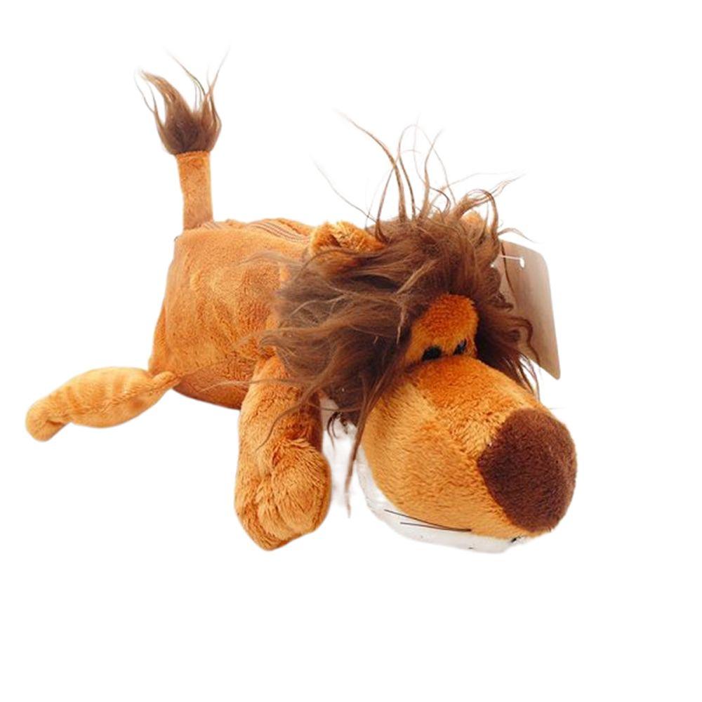 Gift Elephant Creative Pen Pouch Lion Pencil Case Cosmetic Bag Plush Pencil Bags Stationery Bag