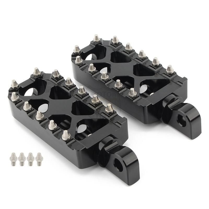 MX подножки для мотоцикла, широкие подножки для бездорожья, поплавок, подставка для ног для Harley Dyna Fatboy Touring Sportster 883 XL Softail Street