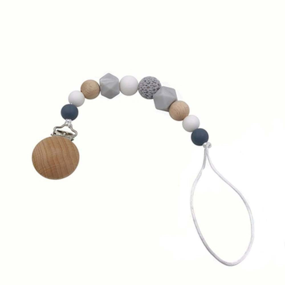 Holder Children Pacifier Holder Clips Baby Teether Toys Straps Baby Pacifier Chain Dummy Clips