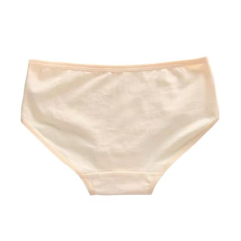 4 шт./лот детские трусики для девочек конфетного цвета хлопковые женские трусики 12-18 лет