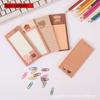 Gift Internet Celebrity Cookie Bear Note Memo Pad Long Cute Bear Student Message Portable Notebook Kawai Stationery Lovely