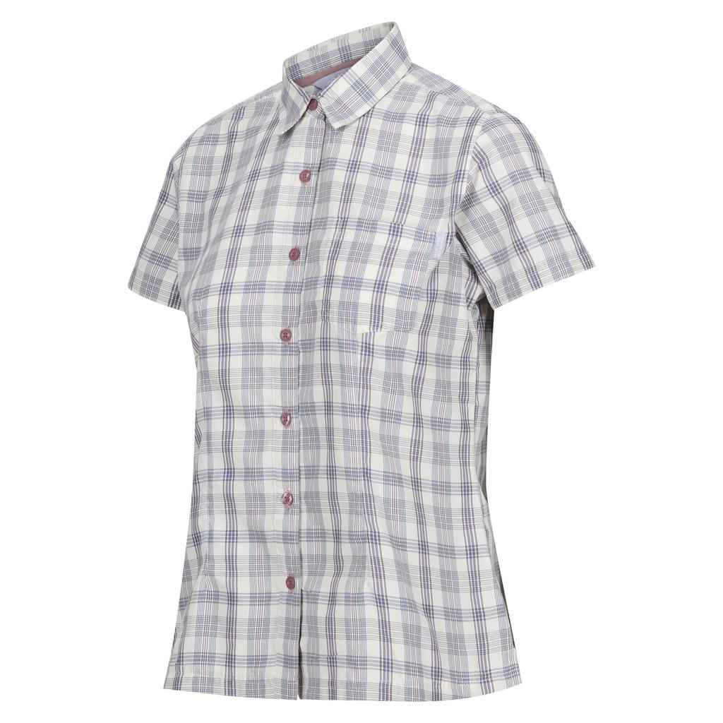 Regatta Womens/Ladies Mindano VIII Checked Short-Sleeved Shirt