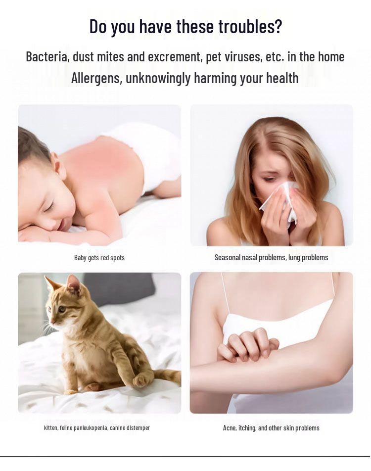 Медицинская УФ-стерилизационная лампа для кухни в помещении, удаления клещей и озоновой дезинфекции