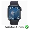 Protection écran pour Watch Serie 9 - 41mm [Pack 6] Film Plastique Protecteur Résistant Ultra Mince Phonillico