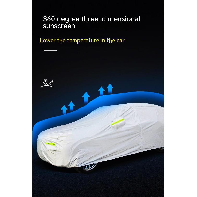 Внешний чехол автомобиля, наружная защита, полные автомобильные чехлы, снежный чехол, солнцезащитный козырек, водонепроницаемый пылезащитный чехол для Ford Ranger F150