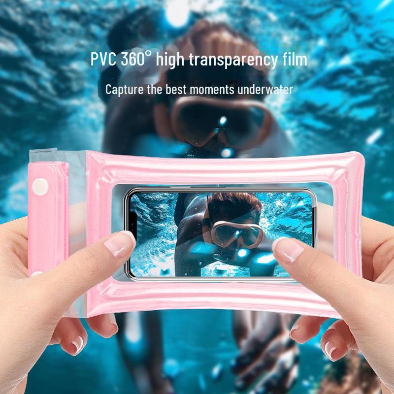 Универсальный водонепроницаемый чехол для телефона из ПВХ с сенсорным экраном — идеально подходит для занятий спортом на открытом воздухе и в воде