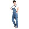 Man Denim Overalls Dark Blue Jeans Loose Men's Work Clothes More Sizes 46 48 50