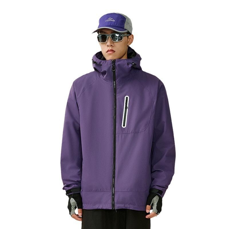 Крылатая куртка мужская три в одном женская водонепроницаемый национальный стандарт полный проклеенный шов костюм для путешествий и альпинизма уличная куртка с капюшоном
