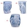 3D силиконовая форма для глины, для DIY свечей, мыла, гипса, глиняных поделок, ornaments