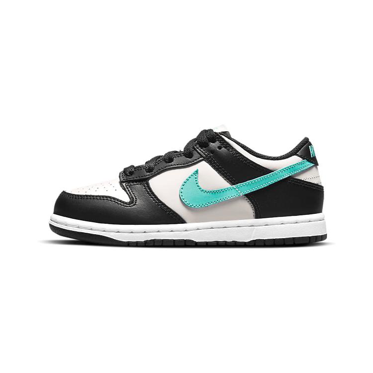 Nike Dunk Low PreSchool 'Tiffany' (Unisex) Light Bone / Black / White / Tropical Twist Kids' Skateboarding Shoes CW1588 003