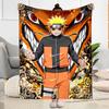 Naruto And Nine-tailed Fox Suitable blanket for offices, travel, living rooms also a good gift for friends and family Suitable for all seasons.