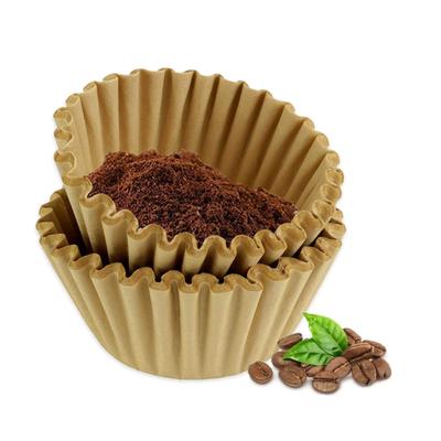 200 шт. Бумага для кофейных фильтров, Подходит для замены в кофемашине, Круглая бумага для кофейных фильтров, Одноразовая бумажная фильтровальная бумага