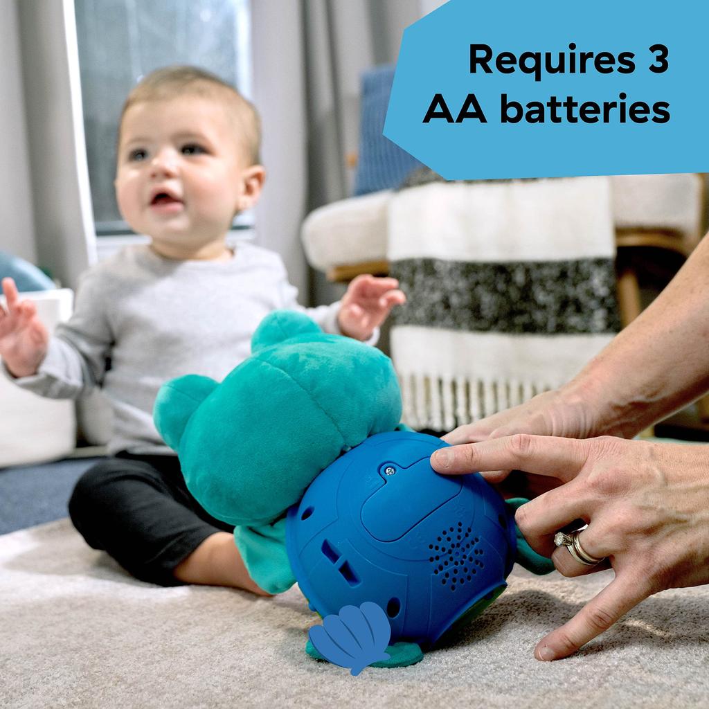 Мягкая музыкальная игрушка Baby Einstein Neptune - милая черепаха-композитор, месяцы и развивающая игрушка с различными формами и иностранными и музыкальными инструментами Игрушка, (6