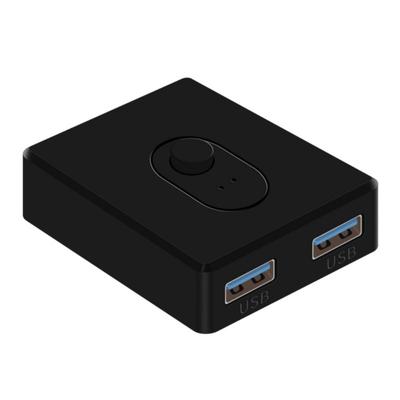 Переключатель USB2.0/3.0 Селектор USB-переключатель 1 вход 2 выхода 2 входа 1 выход Двунаправленный переключатель 2 компьютера используют 1 устройство