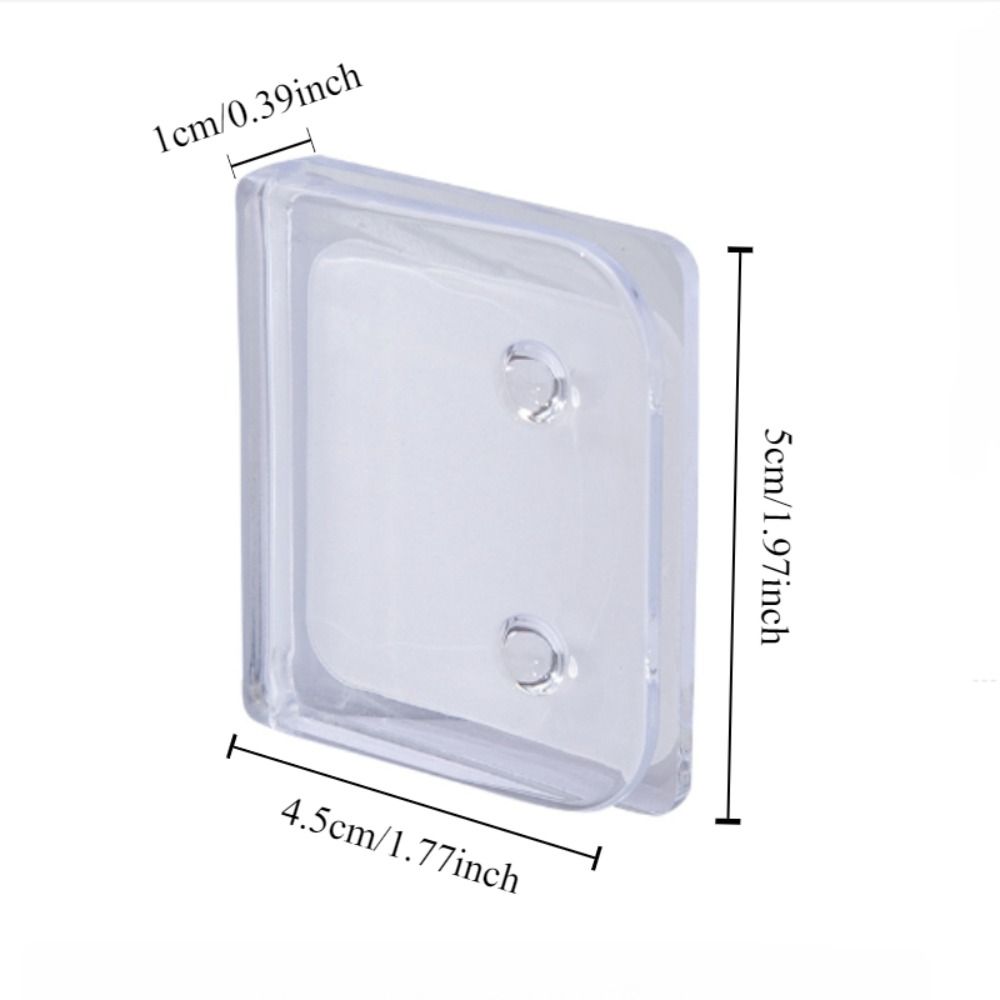 10 шт./пакет водонепроницаемое устройство для фиксации штор самоклеящиеся кольца для туалетной шторы зажим для душевых кабин в помещении