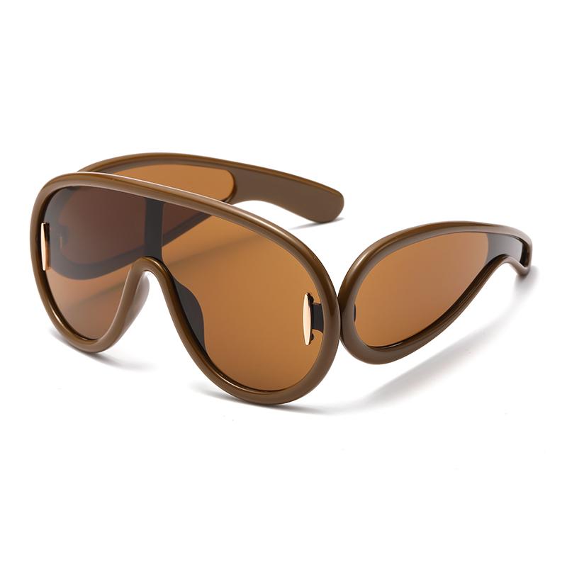 Новые солнцезащитные очки INS с интегрированной большой оправой, персонализированные модные спортивные очки для велоспорта