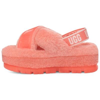 Сандалии женские Fuzz Sugar Leather Casual Comfortable Thick Soild Sandals Sea-Star-Pink 1135237-SHPN
