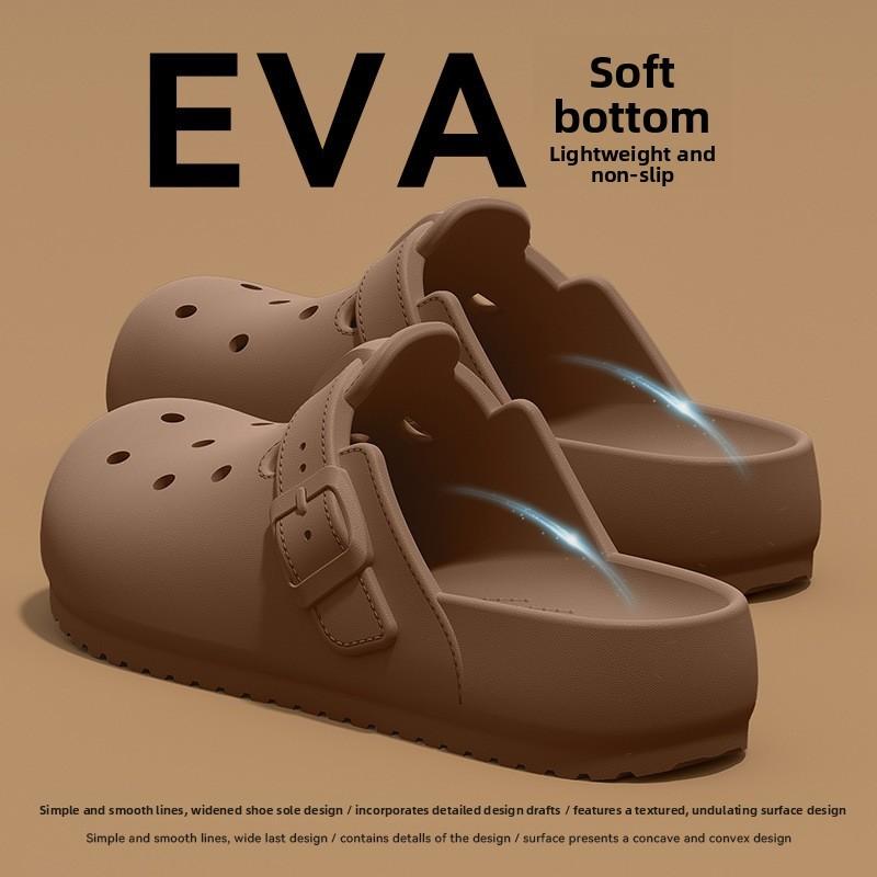 Женские шлепанцы Boken Dotted Slide Sandals на толстой нескользящей подошве из ЭВА, удобные для летней носки