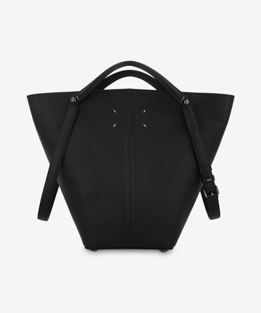 Maison Margiela Dressage Medium Shopper Bag - Black:Orange / Sb1Wd0039P7268Hb317