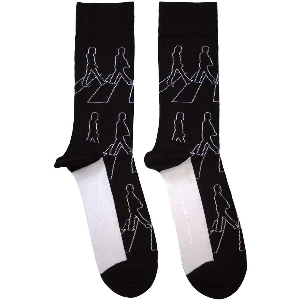 The Beatles Unisex Adult Abbey Road Outline Socks