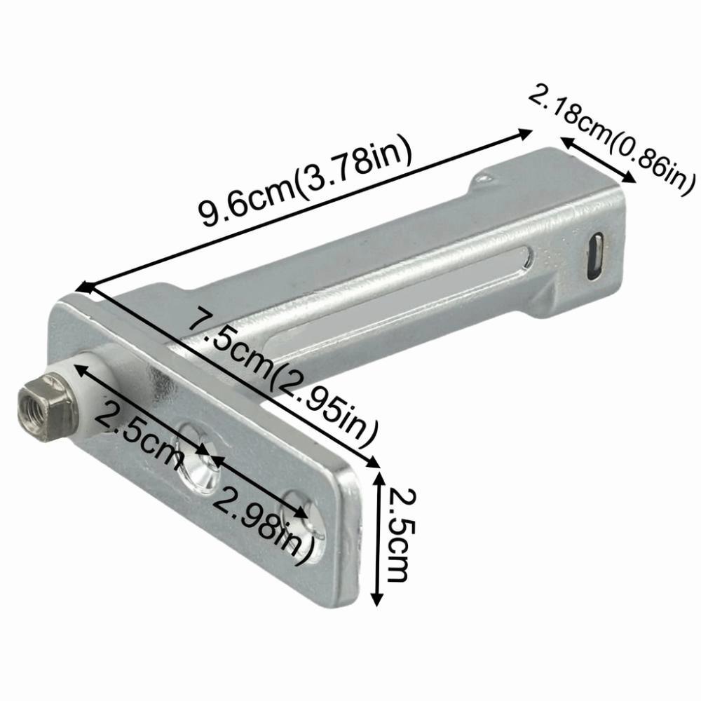 Stainless Steel Commercial Cooler Hinges Stable Performance Durable Material Freezer Door Hardware Long Service Life