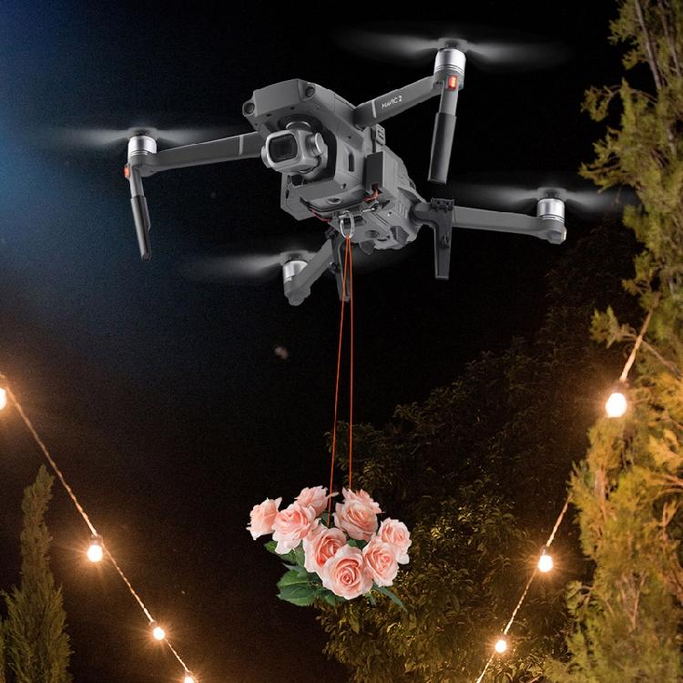 Fishing Bait Wedding Ring Gift Deliver Thrower with Landing Gear For Mavic 2 Pro