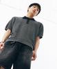 INTEMPOMOOD Horizon Stripe Collar Knit_Black
