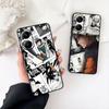 Wallpaper Rock Lee Naruto Gaara Phone Case for Xiaomi Redmi Note 13 14 ProPlus Pro Plus 14C A4 13C Pro+ Note14 Protective Cover