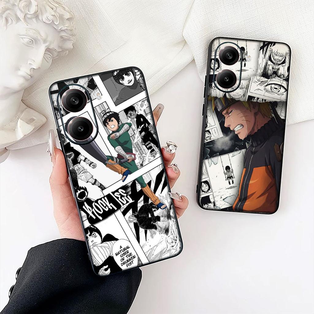 Wallpaper Rock Lee Naruto Gaara Phone Case for Xiaomi Redmi Note 13 14 ProPlus Pro Plus 14C A4 13C Pro+ Note14 Protective Cover