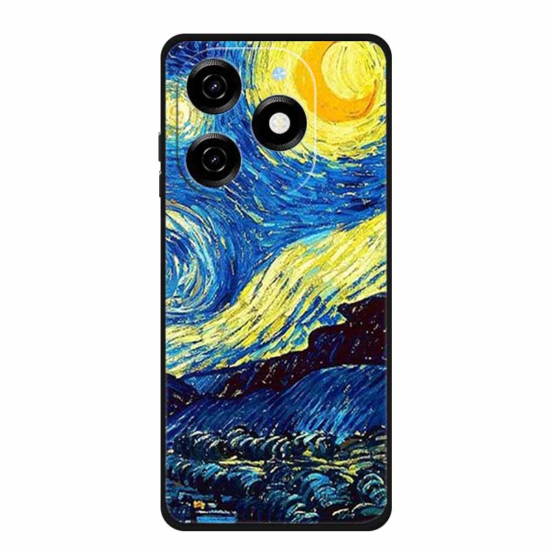 Для Blackview Shark 9 5G Чехол Животные Мягкий Силикон ТПУ Чехлы для Телефона Задняя Крышка для Blackview Shark9 Модный Ударопрочный Fundas