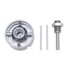 Mini Lathe Chuck Set Alloy Steel 3 Jaw Self Centering Lathe Chuck for Woodworking Projects and