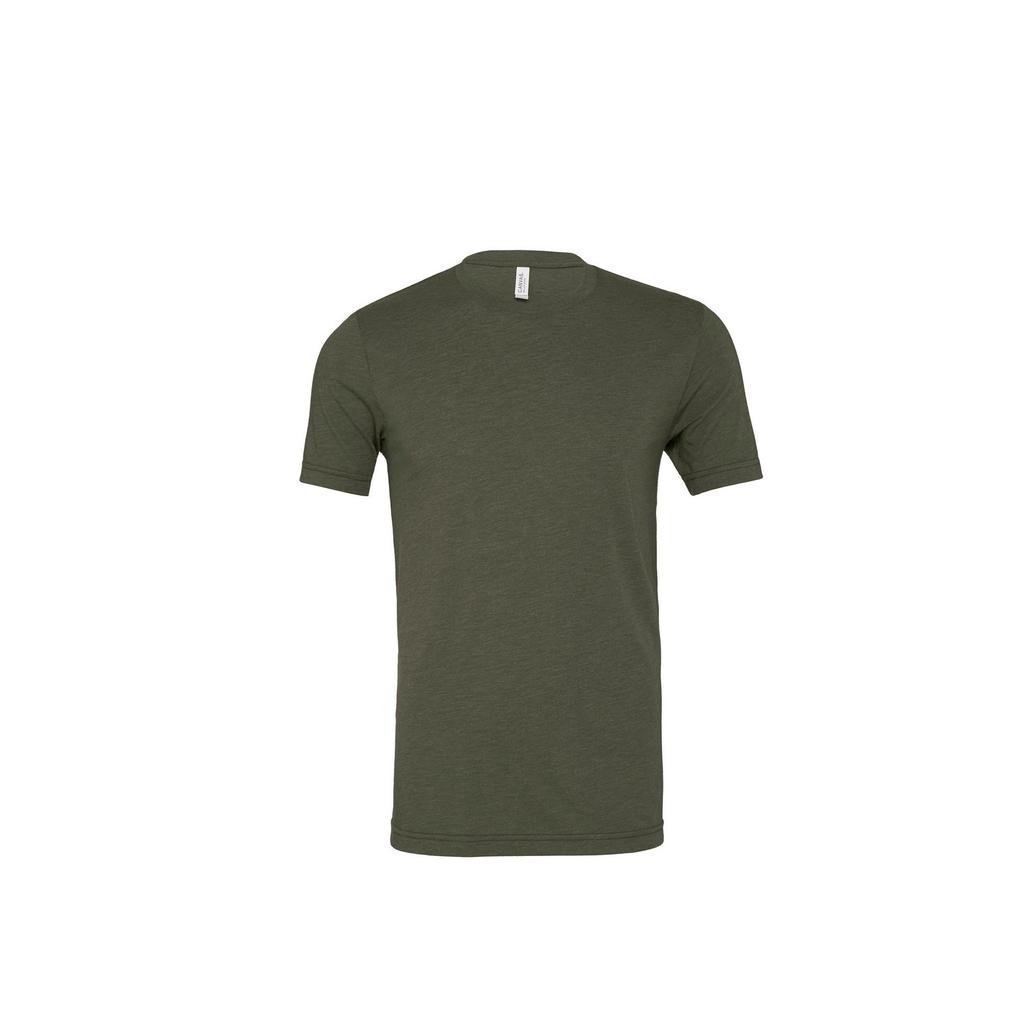 Bella Canvas Футболка унисекс для взрослых Triblend с круглым вырезом