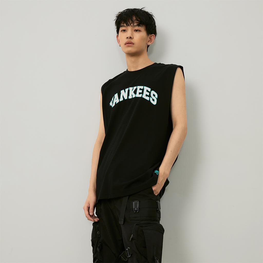 Новая майка MLB New York Yankees SS24 Унисекс Черный 3ATKV0143-50BKS