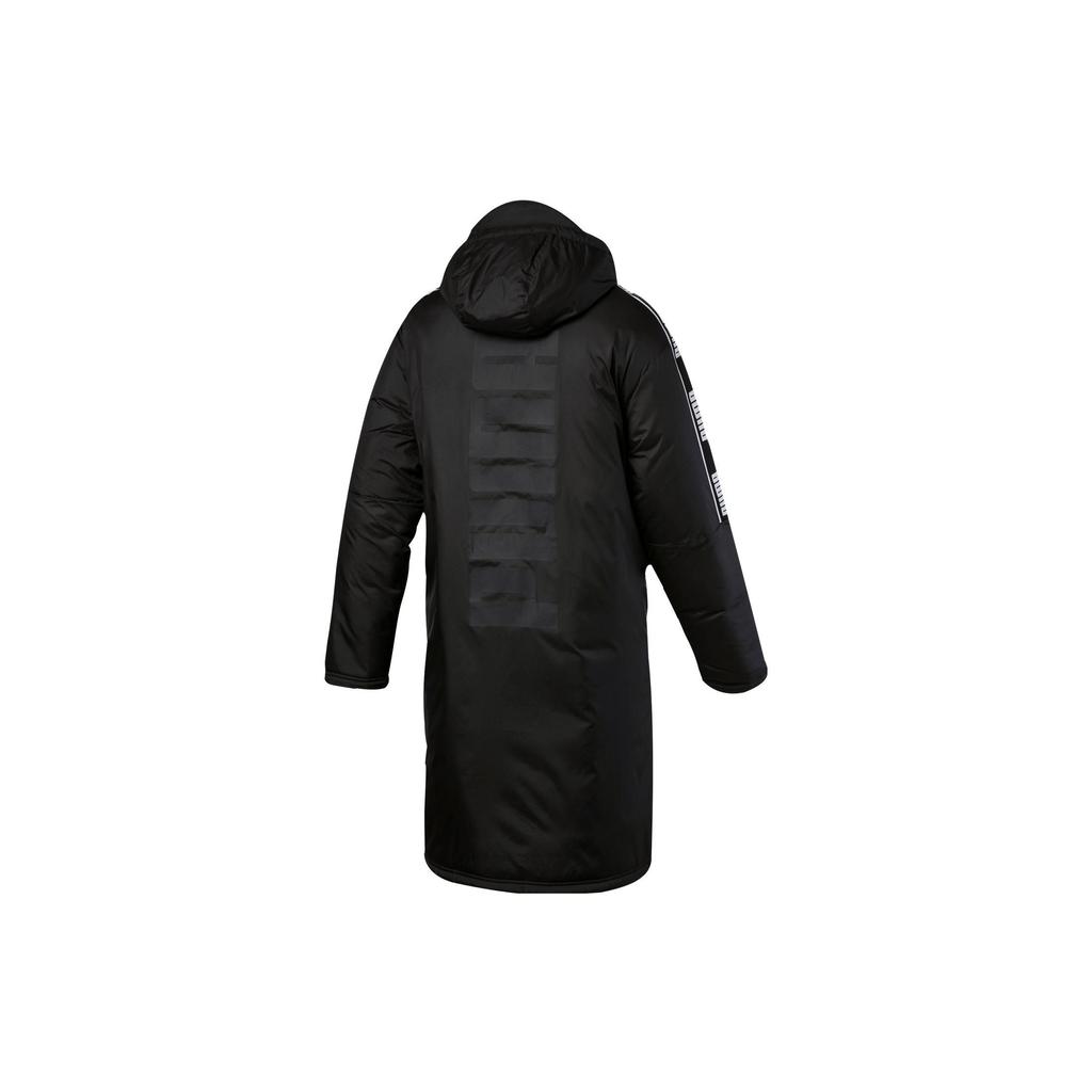 Puma Однотонная теплая куртка с капюшоном, мужские куртки, черная 580823-01