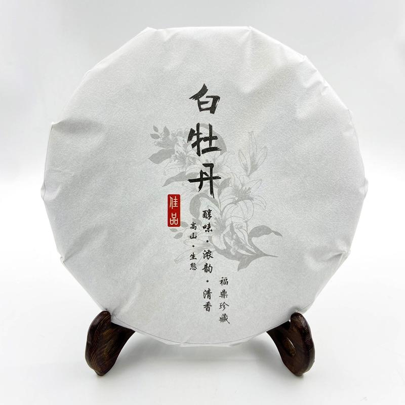 Чай Белый Белый Пион 2020 г. Fuding High Mountain Белый Пион Чайный Торт Бай Ча 300г