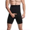 Men Shapewear Tummy Control Slimming Shorts High Waist Training Compression Body Shaper Abdomen Underwear Boxer Briefs