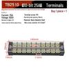 TB1503 Copper Wire Terminal Block Row with TB TC TD Terminal Posts, TC603P Connection Strip