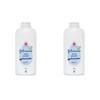 400 г 2 упаковки Детская присыпка из кукурузного крахмала Johnsons Baby Pure 400 г