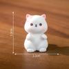 DIY Doll House Cat Doll Gardening Mini Animals Figurine Creative Miniature Figurines