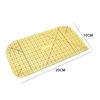 Professional Hot Ironing Ruler for Quilting Sewing Heat Resistant Non-Slip Craft Accessories for Press with Dry or Steam Iron