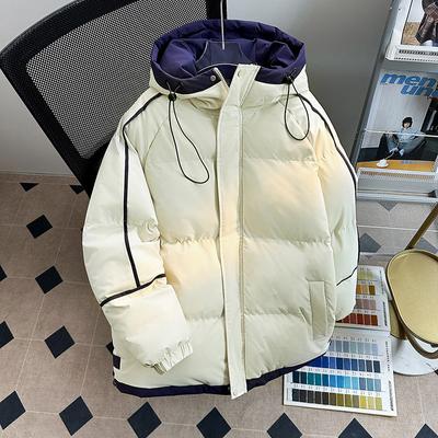 Уличная мода Хлопковая одежда для мужчин и женщин, новый стиль, утепленные куртки с капюшоном на хлопковой подкладке для пар, зимние пальто