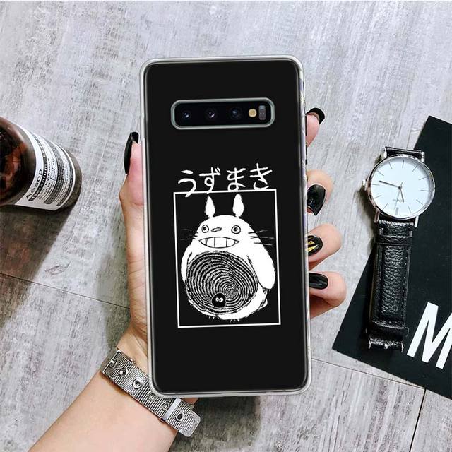 Чехол для телефона Totoro Studio Ghibli с аниме для Samsung Galaxy S20 Fe S10 Plus S21 S22 S23 Ultra S10e S9 S8 S7 Edge Fundas Cover Coque